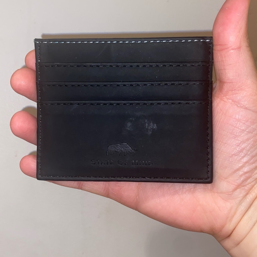State of Mind Black  Card Holder
